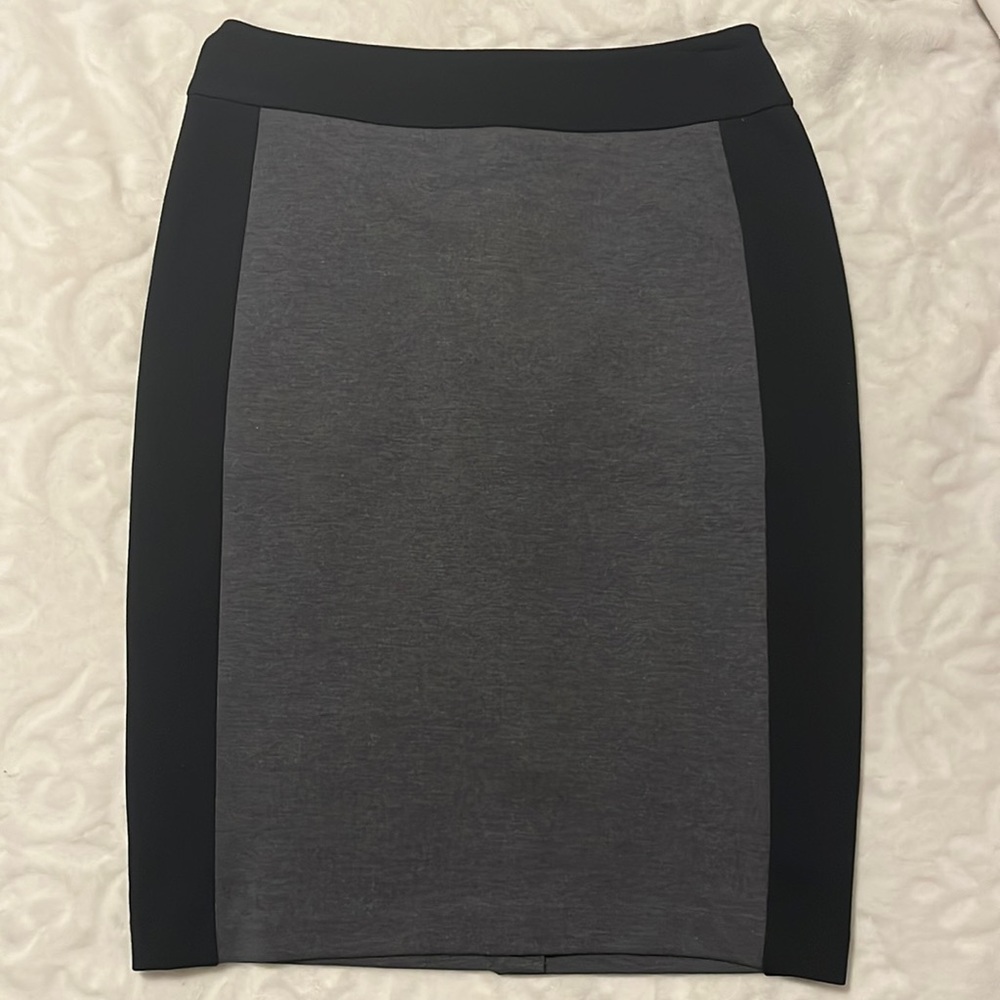 New York Co. Stretch Women’s Pencil Skirt Black/Gray Size 6